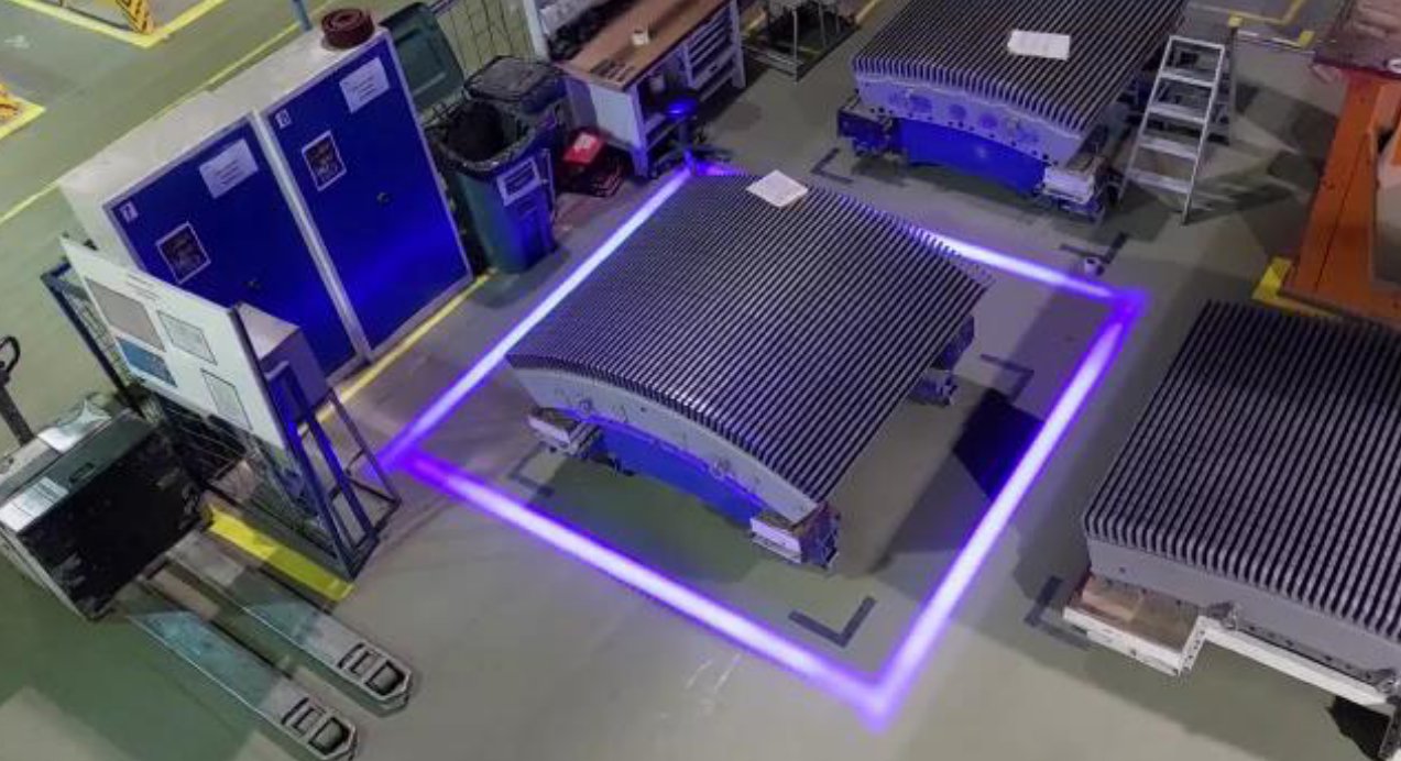 Périmètre machine violet